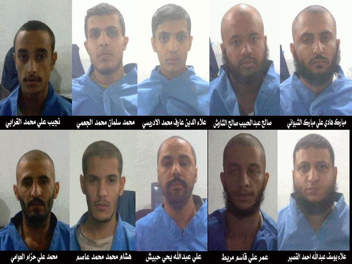 صور الفارين من السجن المركزي بصنعاء