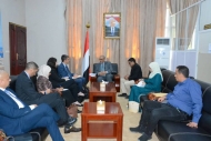 وزير التخطيط يبحث مع المدير الإقليمي الجديد للبنك الدولي مشاريع التنمية للأعوام القادمة