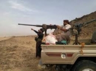 معارك وقصف مدفعي متقطع في الجبهات وافراد اللواء19يهاجمون مواقع للمليشيات في عسيلان