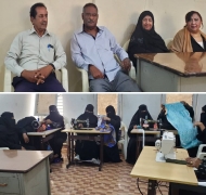 دائرة المرأة في اشتراكي عدن تختتم دورة تدريبية و تأهيلية في مجالي الخياطة والكوافير